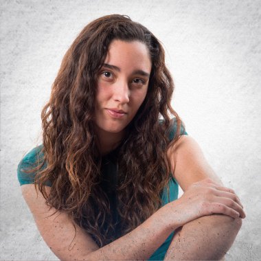 Genç model Studio poz