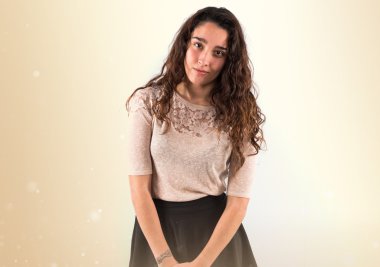 Genç model Studio poz