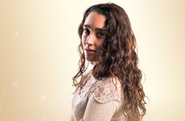 Genç model Studio poz