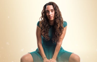 Genç model Studio poz