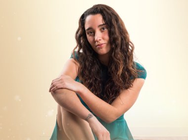 Genç model Studio poz