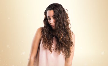 Genç model Studio poz