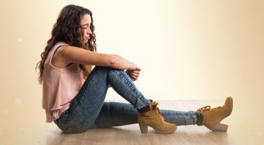 Genç model Studio poz