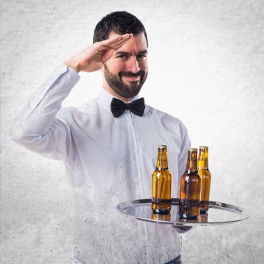 Adam izole arka plan