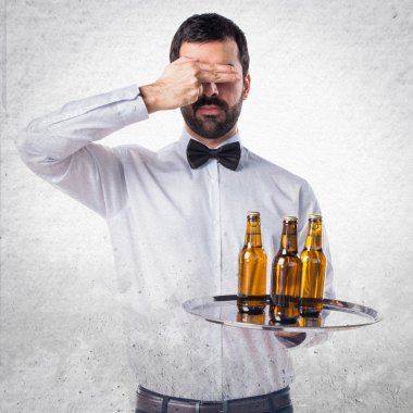 Adam izole arka plan