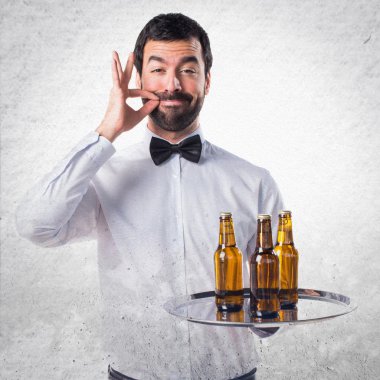 Adam izole arka plan