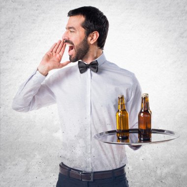 Adam izole arka plan