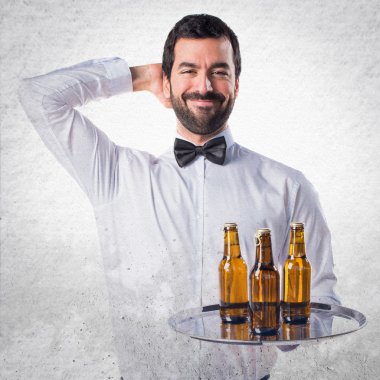 Adam izole arka plan