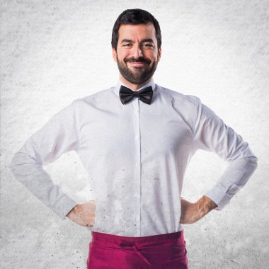 Adam izole arka plan