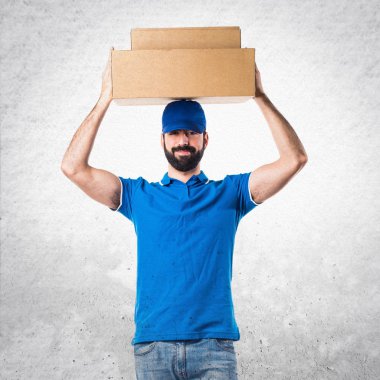 Adam izole arka plan