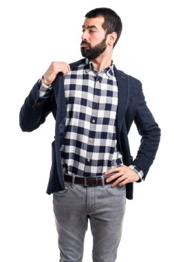 Adam kendisiyle gurur