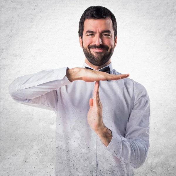 Zaman aşımı jest yapma garson