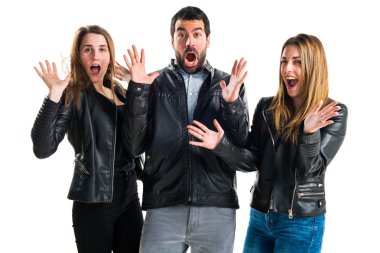 Gör sürpriz jest yaparak