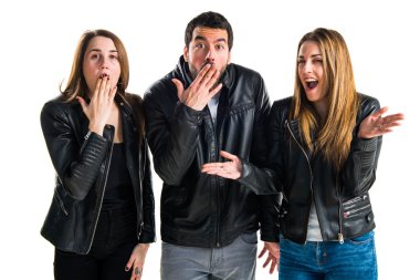 Gör sürpriz jest yaparak