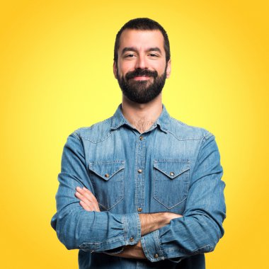 adam kollarını çapraz ile