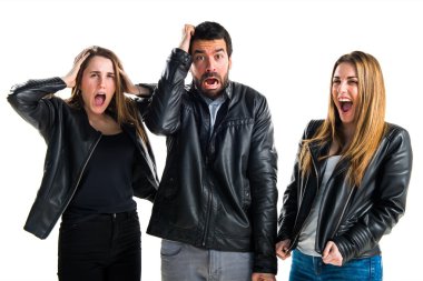 Gör sürpriz jest yaparak