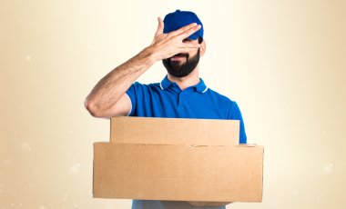 Adam izole arka plan