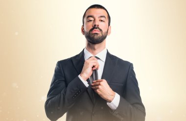 Adam izole arka plan