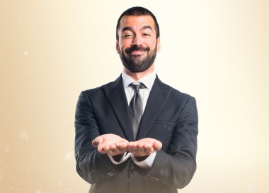 Adam izole arka plan