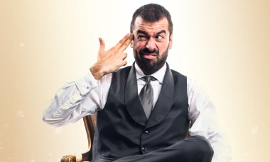 izole beyaz zemin üzerine