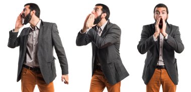 izole beyaz zemin üzerine