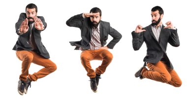 izole beyaz zemin üzerine