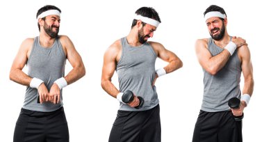 Sırt ağrısı ile Sportman