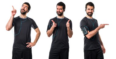 Öne doğru işaret Sportman