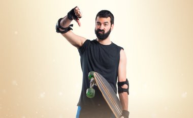 Adam izole arka plan