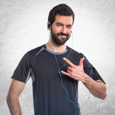 Sportman yapım boynuz jest