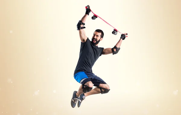 Hombre sobre fondo aislado — Foto de Stock