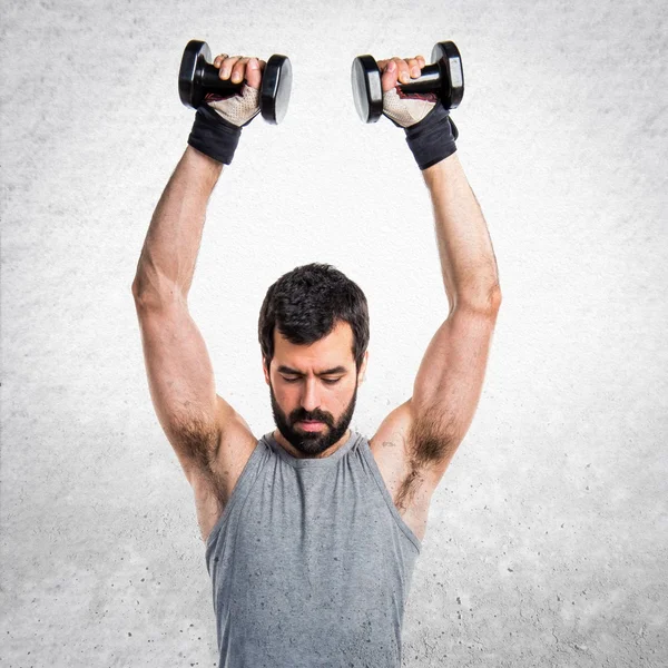 Adam izole arka plan