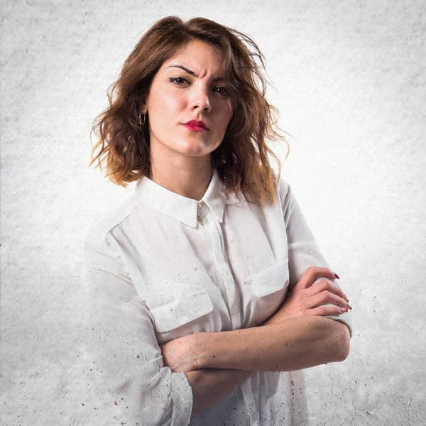 Femme modèle en studio — Photo