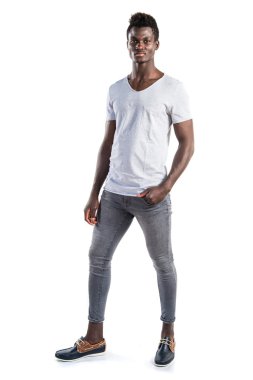 poz yakışıklı zenci