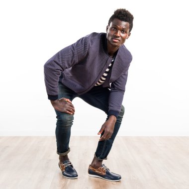 poz yakışıklı zenci