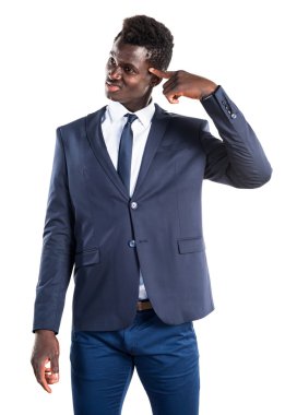 Siyah adam deli jest yapma