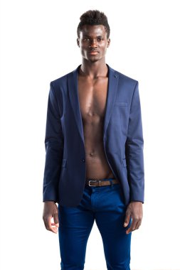 poz yakışıklı zenci