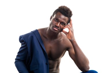 poz yakışıklı zenci