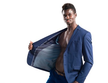 poz yakışıklı zenci