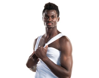 poz yakışıklı zenci