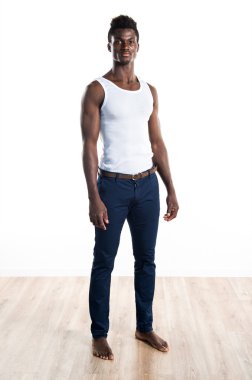 poz yakışıklı zenci