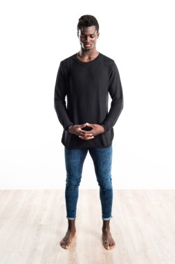 poz yakışıklı zenci