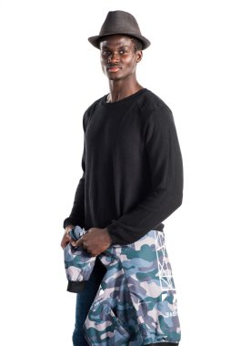 poz yakışıklı zenci