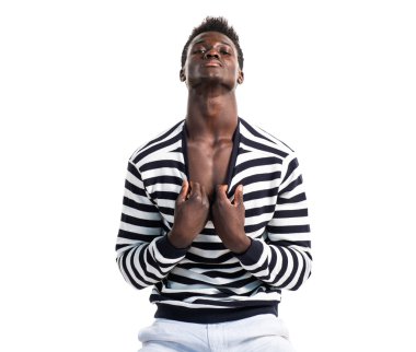 poz yakışıklı zenci