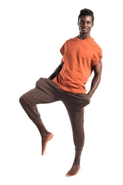 poz yakışıklı zenci