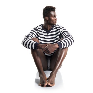 poz yakışıklı zenci