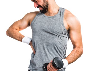 Sırt ağrısı ile Sportman