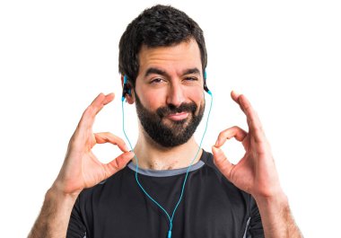 Ok işareti yapmak Sportman