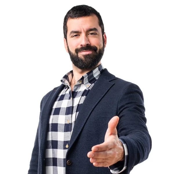 Yakışıklı adam bir anlaşma yapma