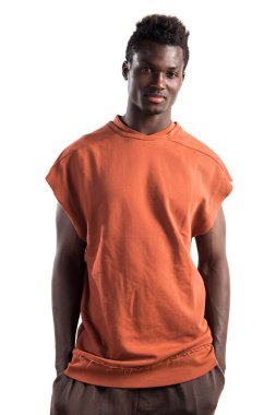 poz yakışıklı zenci